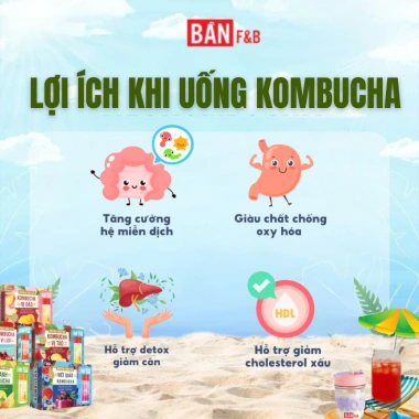 Combo Trà Kombucha 2 Gói - Lên Men, Trái Cây, Detox, Chỉ 59.000đ Giảm 50k 3