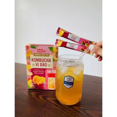 Combo Trà Kombucha 2 Gói - Lên Men, Trái Cây, Detox, Chỉ 59.000đ Giảm 50k 5