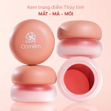 Combo Trang Điểm Tự Nhiên Son Kem Nhung Lì Mượt Không Silicon và Kem Cỏ Mềm Giá 375.000₫