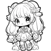 Combo Tranh Tô Màu Anime CHIBI Giấy Dày Đẹp - Giá 15.000 VNĐ, Giảm Giá Đặc Biệt 6