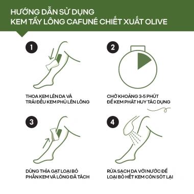Combo Triệt Lông Bikini và Vùng Kín Cafuné - Kem 100ml + Serum Arinica 20ml Chỉ 109k 5