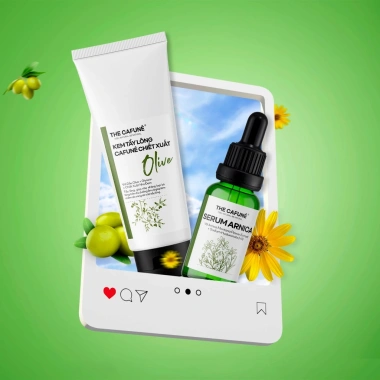 Combo Triệt Lông Bikini và Vùng Kín Cafuné - Kem 100ml + Serum Arinica 20ml Chỉ 109k 8