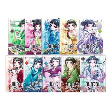 Combo Truyện Dược Sư Tự Sự Manga - Seal Quà Giá ưu đãi 470.000 VND 5 Combo Truyện Dược Sư Tự Sự Manga - Seal Quà Giá ưu đãi 470.000 VND 5
