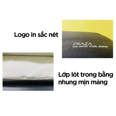 Combo Túi Chống Sốc Laptop & Phụ Kiện Công Nghệ PRAZA TX092V08 - Giá 149.000, Bảo Vệ An Toàn, Thiết Kế Nhẹ Nhàng