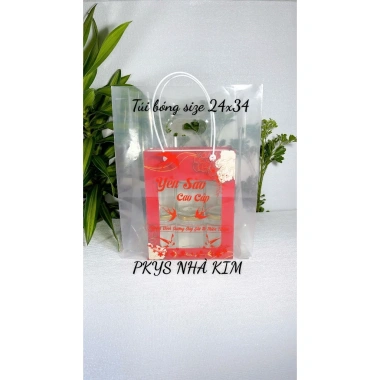 Combo túi giấy dây nhựa đựng 6 hoặc 10 hũ yến 75ml - Giá chỉ 85.000đ