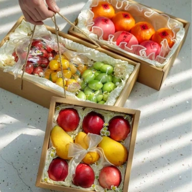 Combo Túi & Hộp Quà Đựng Trái Cây, Bánh, Hũ Yến - 50.000đ Không Kèm Ruy Băng 3