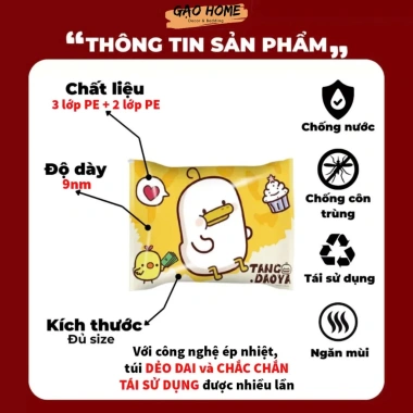 Combo Túi Hút Chân Không Đủ Size Vali – Hút Gọn Quần Áo, Chăn Bông, Máy Hút – Bán Túi Lẻ – 75.000₫ 2