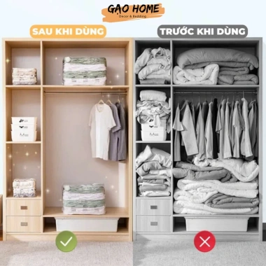 Combo Túi Hút Chân Không Đủ Size Vali – Hút Gọn Quần Áo, Chăn Bông, Máy Hút – Bán Túi Lẻ – 75.000₫ 3