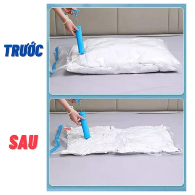 Combo Túi Hút Chân Không Đủ Size Vali – Hút Gọn Quần Áo, Chăn Bông, Máy Hút – Bán Túi Lẻ – 75.000₫ 5