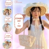 Combo túi và mũ đi biển chụp hình kèm nơ xinh - Thời trang, Giá ưu đãi 138k 6