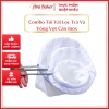 Combo Túi Vải Lọc Trà Đa Năng Vòng Vợt Cán Inox Tiện Lợi Tái Sử Dụng (Size Nhỏ Vừa Lớn) Giá ưu đãi 19.185