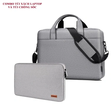 Combo Túi xách laptop 16 inch & túi chống sốc HARAS HR290TC001 - Giá 209.000 VNĐ 2 Combo Túi xách laptop 16 inch & túi chống sốc HARAS HR290TC001 - Giá 209.000 VNĐ 2