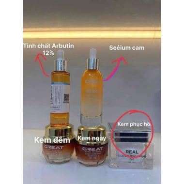 Combo Ultral Arbutin Golmelasma giảm giá 500k - Giảm nám, sáng da hiệu quả | Kim Xuyến Cosmetics