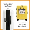 Combo Vali Kéo Du Lịch Nikki Max Vali Chống Trầy, Khóa Mở Rộng, Bảo Hành Trọn Đời 20/24/28 inch 12,570,000₫ 4