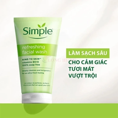 Combo Vaseline Healthy Bright SPF50+ 300ml + Sữa rửa mặt Simple 50ml - Chống nắng, làm sạch, 199k 3