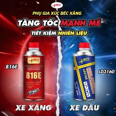 Combo Vệ Sinh Kim Phun & Buồng Đốt Libitu Ô Tô – Ngăn Muội Than, Bảo Vệ Động Cơ, Hiệu Quả Nhanh