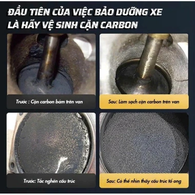Combo Vệ Sinh Kim Phun & Buồng Đốt Libitu Ô Tô – Ngăn Muội Than, Bảo Vệ Động Cơ, Hiệu Quả Nhanh