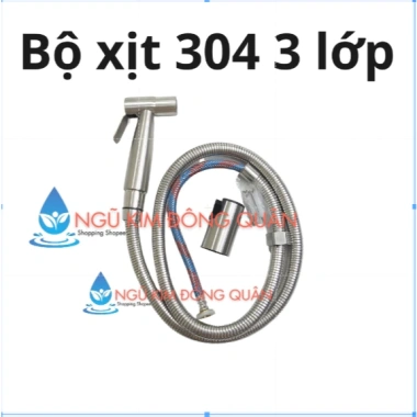 Combo Vòi Xịt Vệ Sinh SUS Inox 304 + Van Nước Chữ T - Lắp Đơn Giản, 65.000₫ 9 Combo Vòi Xịt Vệ Sinh SUS Inox 304 + Van Nước Chữ T - Lắp Đơn Giản, 65.000₫ 9