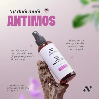 Combo Xịt và Lăn Đuổi Muỗi Côn Trùng AN Naturals Lành Tính, Hiệu Quả, Giá 239k 3