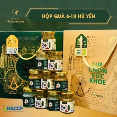 Combo yến hũ KNEST 8-12g 75ml - Tổ yến chưng Yến Sào Khang cho bệnh nhân, người cao tuổi 5