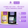 Combo Yến Mạch & Hạt Chia Aztec Organics 200g: Dinh Dưỡng Cao, Giảm Cân, Giá 240k