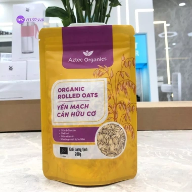 Combo Yến Mạch & Hạt Chia Aztec Organics 200g: Dinh Dưỡng Cao, Giảm Cân, Giá 240k 6