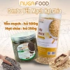 Combo yến mạch hạt chia NUGAFOOD 500g+250g giảm cân, eatclean, hỗ trợ ăn kiêng - 149.000đ