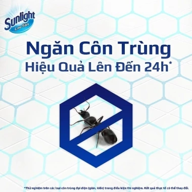 Combo Yêu Sạch Nhà Sunlight PowerFoam 500ml + Bioshield Côn Trùng 3,4kg - 114k 4