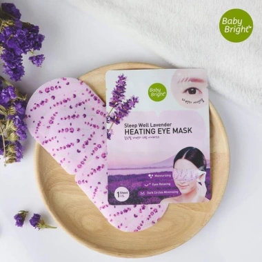 Combo4 Miếng Mặt Nạ Nhiệt Giảm Quầng Thâm Mắt Baby Lavender 15g - Dưỡng ẩm, làm ấm, ngủ sâu 5
