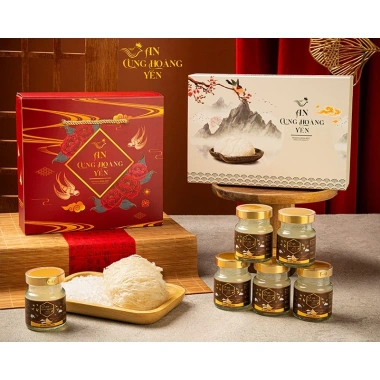 Combo6 hũ yến chưng KIDS nguyên chất - Quà Tết cao cấp cho trẻ em, giảm giá 550.000 - An Cung Hoàng Yến 9