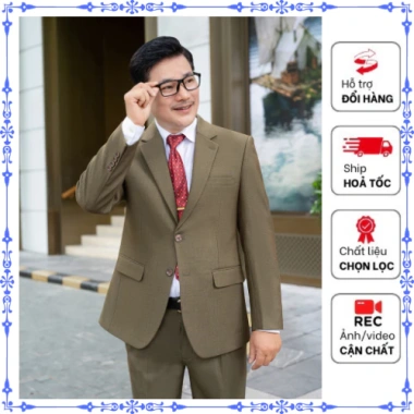 Comple nam trung niên - Vest cưới cao cấp, vest công sở, giảm còn 2.1 triệu 2