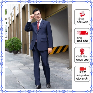 Comple nam trung niên - Vest cưới cao cấp, vest công sở, giảm còn 2.1 triệu 6