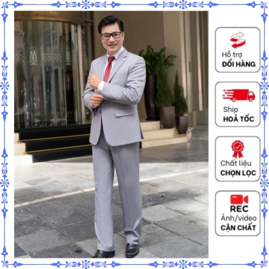 Comple nam trung niên - Vest cưới cao cấp, vest công sở, giảm còn 2.1 triệu 8