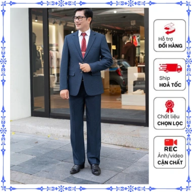 Comple nam trung niên - Vest cưới cao cấp, vest công sở, giảm còn 2.1 triệu 10