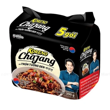 Compo 5 gói mì trộn tương đen Chajang 74g - vị cay và không cay, giá ưu đãi 46.800đ 2 Compo 5 gói mì trộn tương đen Chajang 74g - vị cay và không cay, giá ưu đãi 46.800đ 2