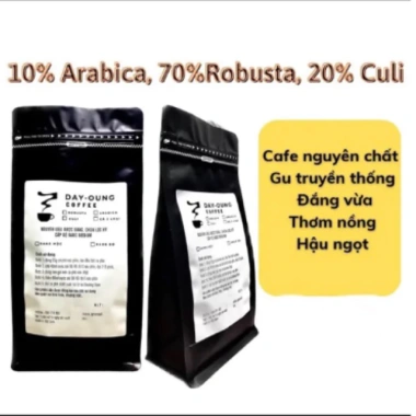 Compo 5kg cà phê 70% Robusta 20% Culi 10% Arabica Giá 1,3 tr, hương vị đậm đà