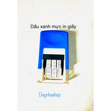 Con dấu dập Ngày tháng năm tự động - Giá ưu đãi 23.900₫, dập Date nhanh