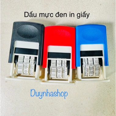 Con dấu dập Ngày tháng năm tự động - Giá ưu đãi 23.900₫, dập Date nhanh