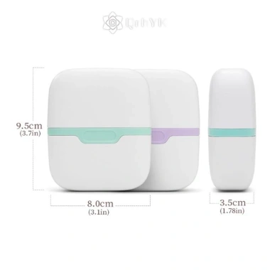 Con lăn băng hai đầu QrhYK - Massage mặt, túi mắt, giảm đau nửa đầu, làm mát da, chỉ 56.737₫ 5