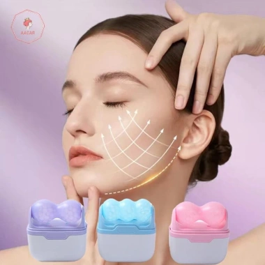 Con lăn đá đôi AACAR - Giảm đau mắt, migraine, massage lạnh, chăm sóc da 3