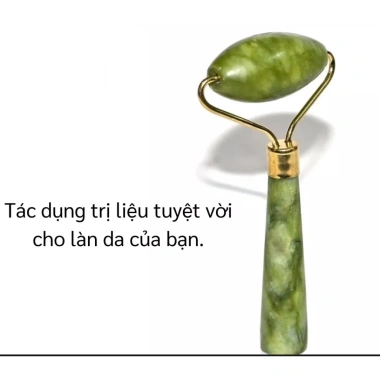 Con Lăn Massage Mặt Đá Tự Nhiên - Trẻ Hoá Da, Giảm Nếp Nhăn, Giá Ưu Đãi 29.000₫