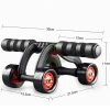 Con lăn tập bụng 2 4 bánh Siêu Rẻ tặng thảm lót giảm mỡ tại nhà giá 135.200đ 2