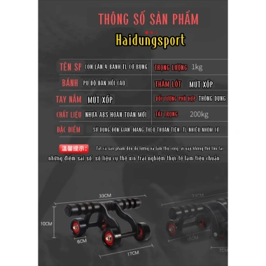 Con Lăn Tập Bụng 4 Bánh + Thảm Lót - Dụng Cụ Thể Dục, Cơ Bụng, Cơ Tay Hàng Loại 1 Giá Tốt 4 Con Lăn Tập Bụng 4 Bánh + Thảm Lót - Dụng Cụ Thể Dục, Cơ Bụng, Cơ Tay Hàng Loại 1 Giá Tốt 4