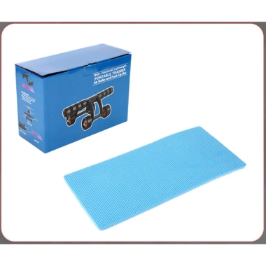 Con Lăn Tập Bụng 4 Bánh + Thảm Lót - Dụng Cụ Thể Dục, Cơ Bụng, Cơ Tay Hàng Loại 1 Giá Tốt