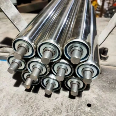 Con lăn thép không gỉ S7ZY không chạy điện, độ bền cao cho băng tải, kho, trục vận chuyển, giảm giá 21% 2