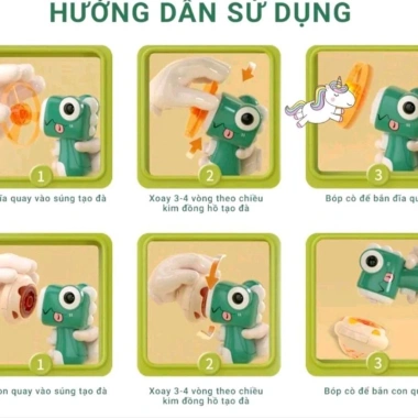 Con quay khủng long vô cực cho bé - Đồ chơi giáo dục, phát triển tư duy, 58.000₫