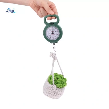 Con trỏ Mini Móc lò xo Cân câu cá 10kg - Cân kỹ thuật số thực phẩm, hành lý, giảm 20% 3