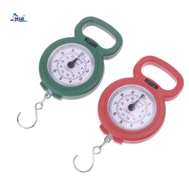 Con trỏ Mini Móc lò xo Cân câu cá 10kg - Cân kỹ thuật số thực phẩm, hành lý, giảm 20% 7