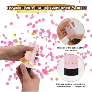 Confetti Poppers Đám Cưới 8 Chiếc Đảng Pháo Tay Xoắn Sinh Nhật Tốt Nghiệp 102.024 VND 3 Confetti Poppers Đám Cưới 8 Chiếc Đảng Pháo Tay Xoắn Sinh Nhật Tốt Nghiệp 102.024 VND 3