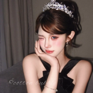 Công Chúa Sinh Nhật - Vương Miện Pha Lê, Mũ & Phụ Kiện Tóc Cao Cấp cho Nữ 18 tuổi